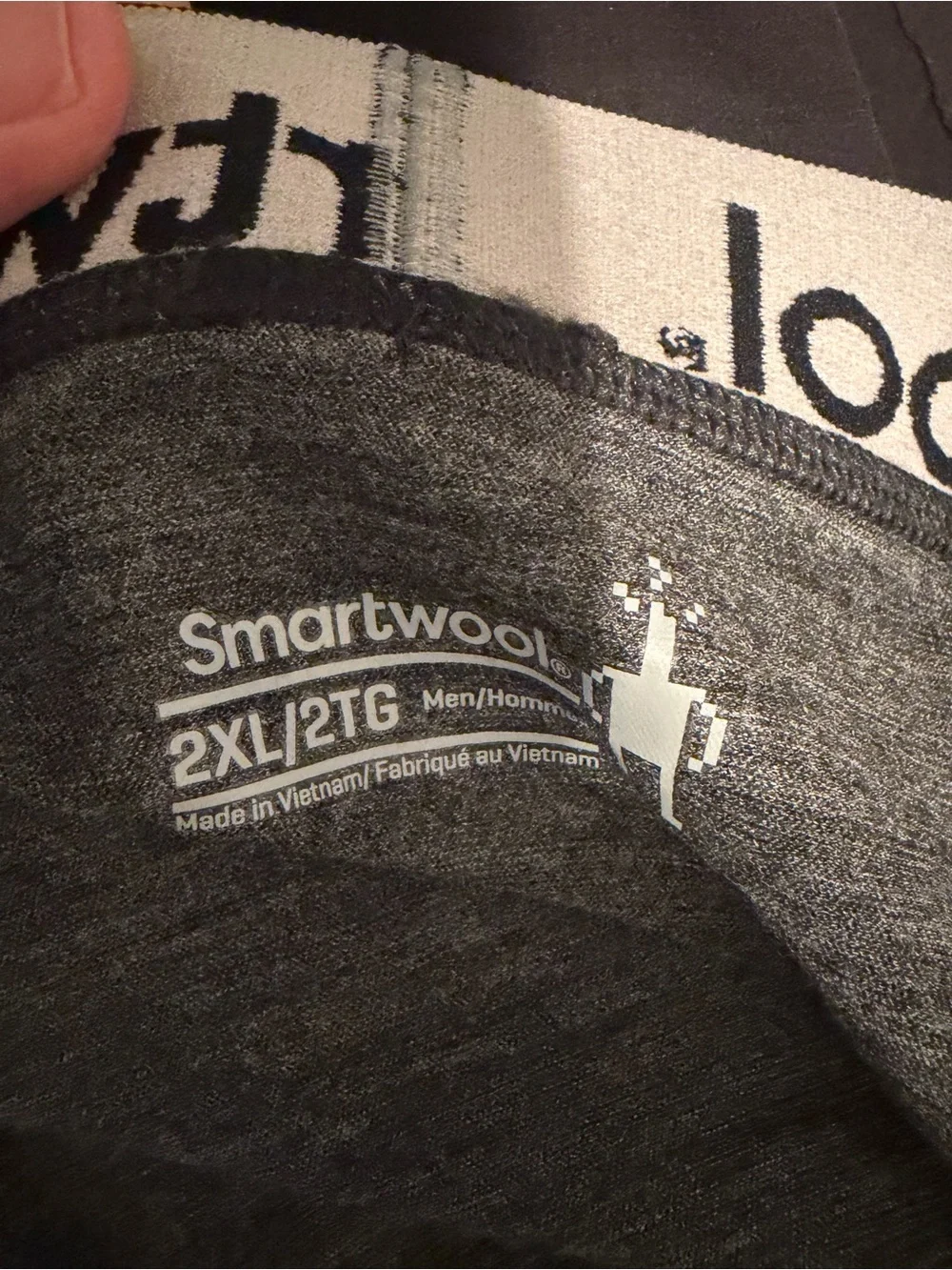 NWT Smartwool Men's Everyday Merino Boxer Briefs Gray Heather - Size 2XL XXL